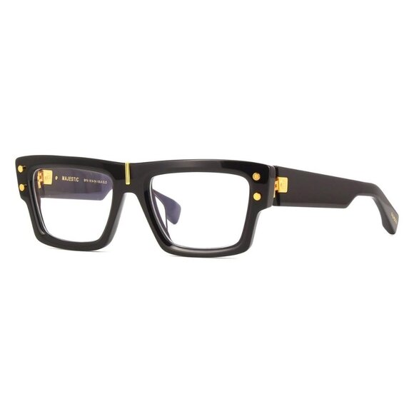 New Authentic  BALMAIN Majestic Black Square BPX 161 A Glasses Women - Picture 1 of 4